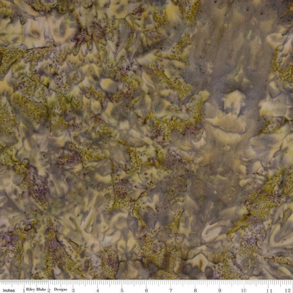 SALE Batiks Expressions Hand-Dyes BTHH252 Brown Multi 2  - Riley Blake Designs - Hand-Dyed Print - Quilting Cotton Fabric