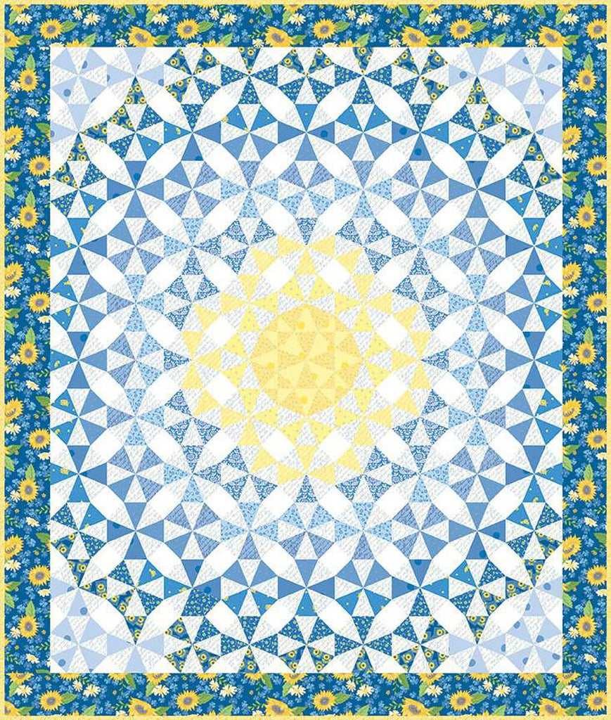 SALE Big Sky Quilt PATTERN P112 by Jillily Studio - Riley Blake - INSTRUCTIONS Only - Paper Foundation Piecing - Fat Quarter Friendly