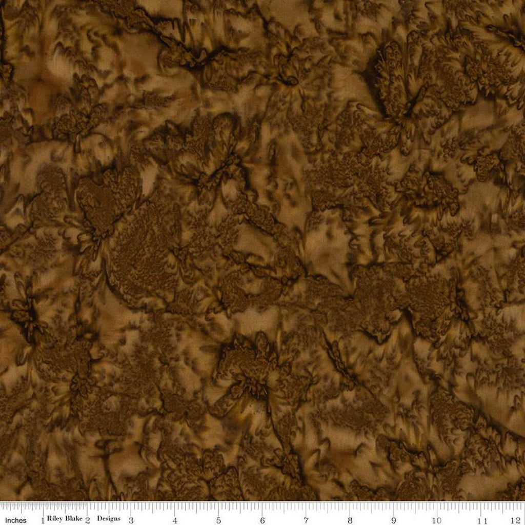 SALE Batiks Expressions Hand-Dyes BTHH191 Bark - Riley Blake Designs - Hand-Dyed Print - Quilting Cotton Fabric