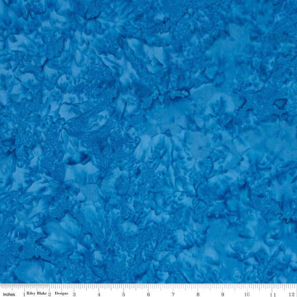SALE Batiks Expressions Hand-Dyes BTHH175 Caribbean - Riley Blake Designs - Hand-Dyed Print - Quilting Cotton Fabric