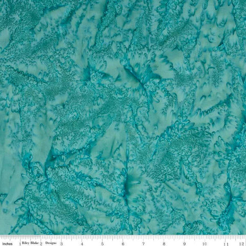 SALE Batiks Expressions Hand-Dyes BTHH168 Light Teal - Riley Blake Designs - Hand-Dyed Print - Quilting Cotton Fabric
