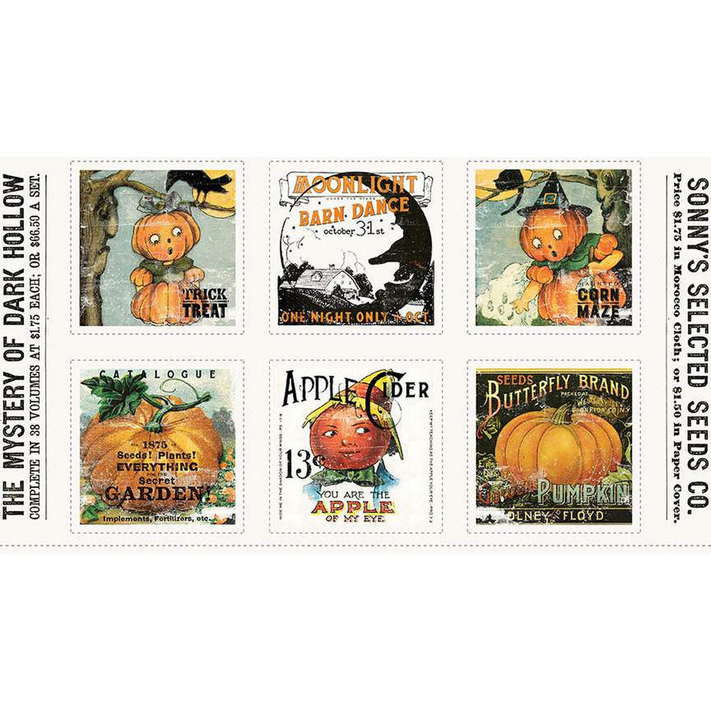 Pumpkin Patch Large Pumpkin Patch Panel PD14571-PANEL  - Riley Blake Designs - Halloween Digitally Printed - Quilting Cotton Fabric