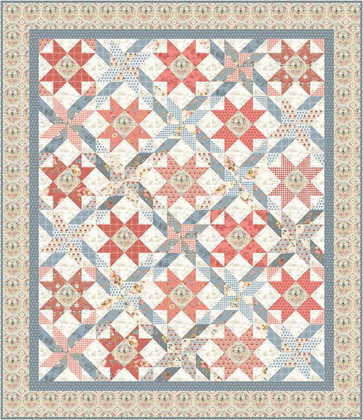 Shine On Quilt PATTERN P190 by Snowball Quilt Company - Riley Blake Designs - INSTRUCTIONS Only - Piecing Fat Quarter Friendly