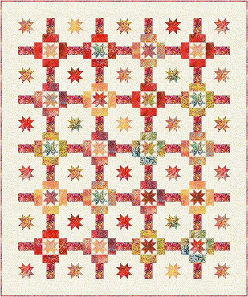 SUPER DEAL! Star Tiles Quilt PATTERN P042 - Riley Blake Designs - INSTRUCTIONs Only - Piecing - Multiple Sizes