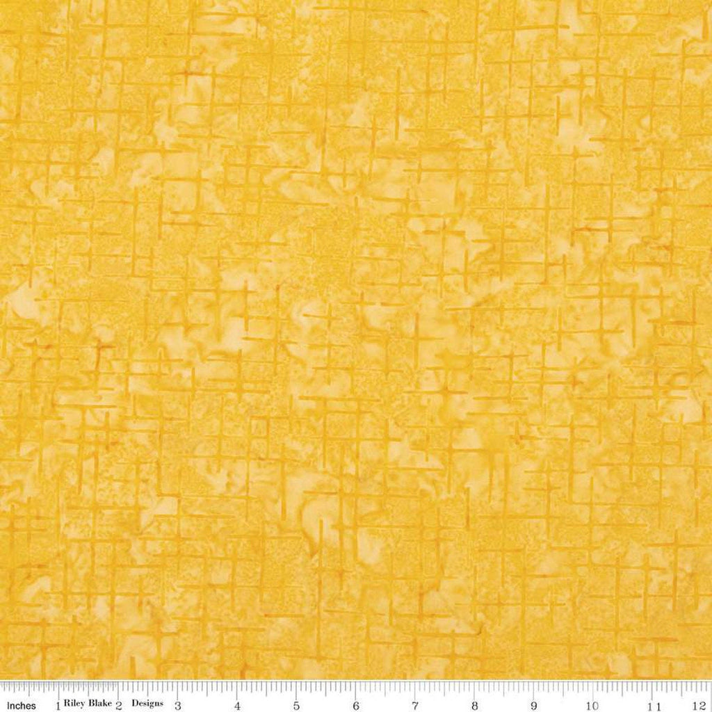 SALE Batiks Expressions That Summer Feelin' BTHH1204 Orange Smoothie - Riley Blake Designs - Hand-Dyed Tjaps Print - Quilting Cotton
