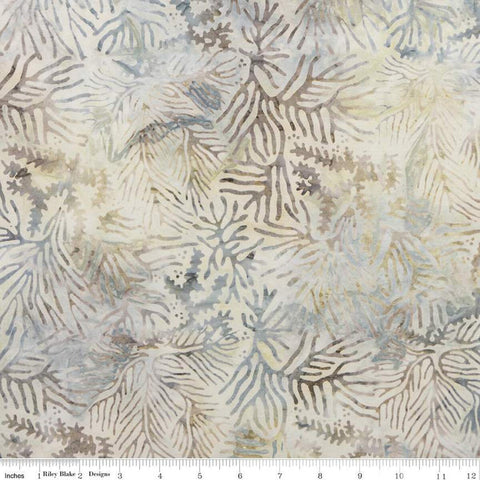 Batiks Expressions Breathe BTAP814 Dove - Riley Blake Designs - Hand-Dyed Print - Quilting Cotton