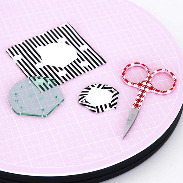 SALE Sue Daley Rotating Cutting Mat 16" - 16 Inches Self-Healing 1" One Inch Grid Marks