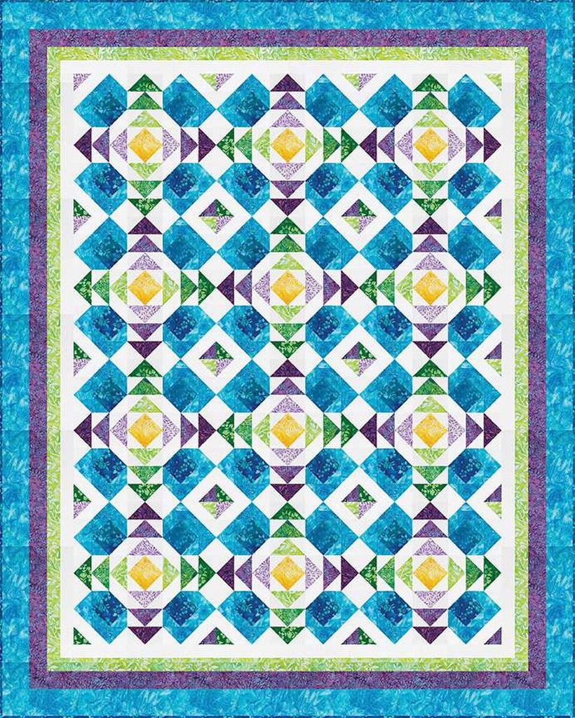 SALE Skipping Stones Quilt PATTERN P185 by The Whimsical Workshop - Riley Blake Designs - INSTRUCTIONS Only - Piecing