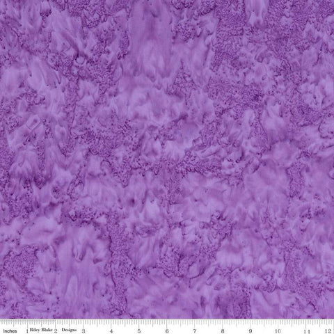 SALE Batiks Expressions Hand-Dyes BTHH110 Grape 2 - Riley Blake Designs - Hand-Dyed Print - Quilting Cotton Fabric