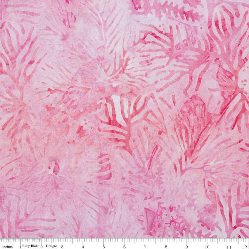 SALE Batiks Expressions Berry Lemonade BTAP1299 Cosmopolitan - Riley Blake Designs - Hand-Dyed Tjaps Print - Quilting Cotton