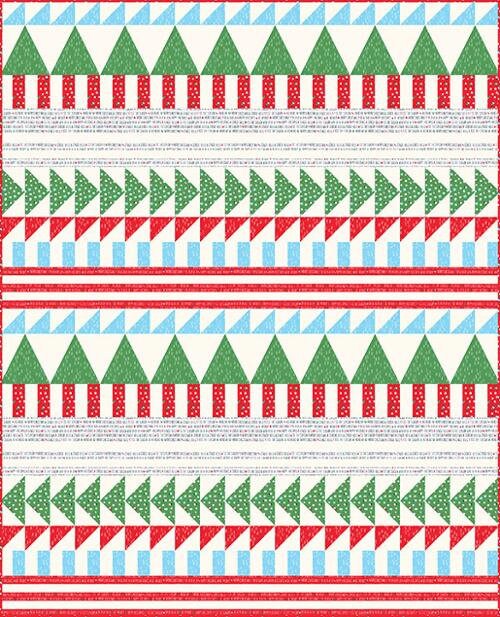 SALE Christmas Tree Farm Quilt Pattern SIH-013 by Stacy Iest Hsu - Moda Fabrics - INSTRUCTIONS Only - Piecing Christmas