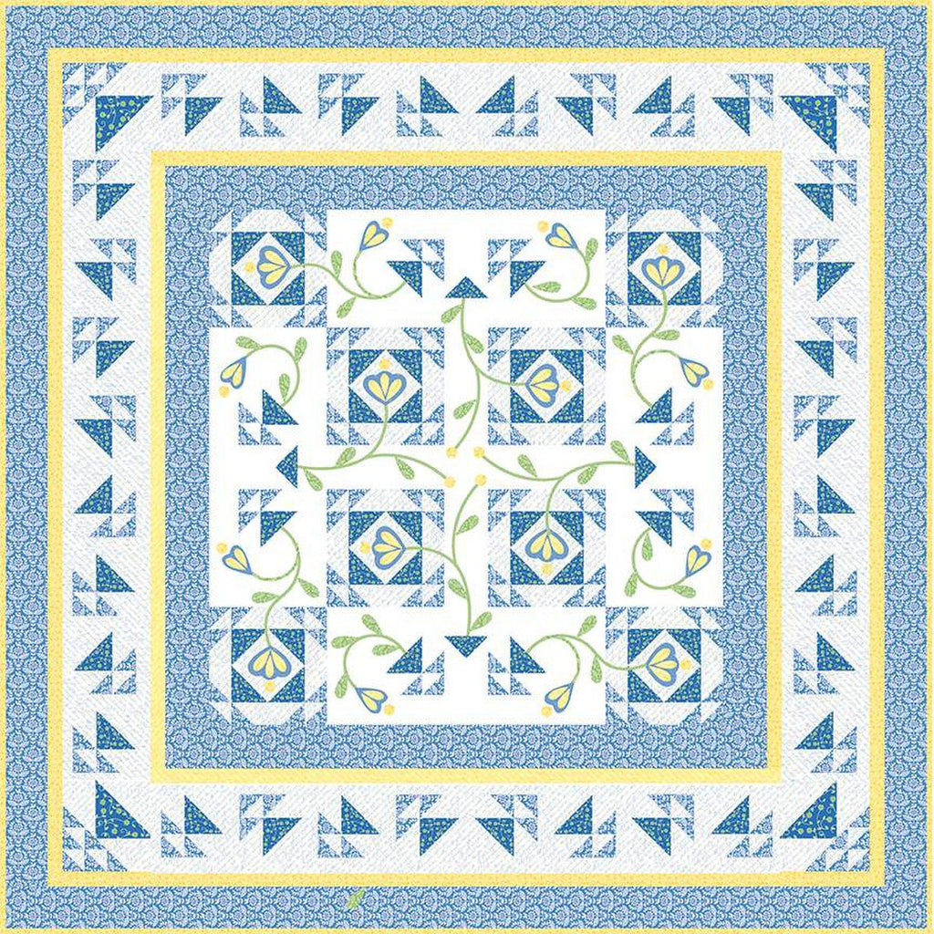 SALE Shadow Boxes Quilt PATTERN P1112 by Jennifer Long - Riley Blake Designs - INSTRUCTIONS Only - Piecing Applique