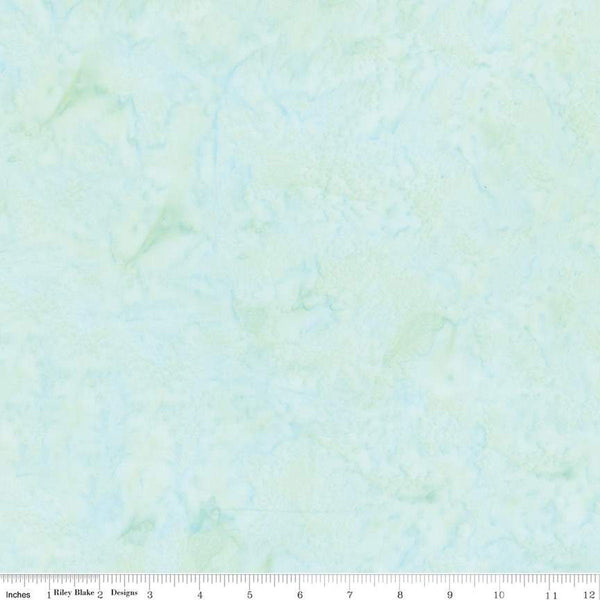 SALE Batiks Expressions Hand-Dyes BT21000-272 Twisted Teal  - Riley Blake Designs - Hand-Dyed Print - Quilting Cotton