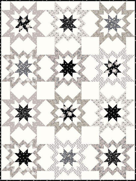 SALE Starbursts Quilt PATTERN P124 by Gerri Robinson - Riley Blake Designs - INSTRUCTIONS Only - One Pattern Four Quilts - Sizes May Vary