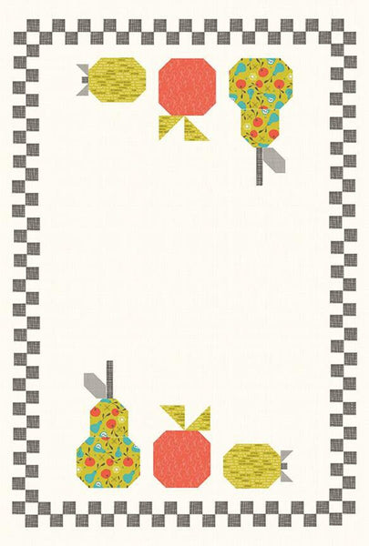 SALE Fun and Fruity 3-in-One PATTERN P157 by Sandy Gervais - Riley Blake Designs - INSTRUCTIONS Only - Piecing - Three Projects