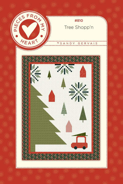 SALE Tree Shopp'n Quilt PATTERN P157 by Sandy Gervais - Riley Blake Designs - INSTRUCTIONS Only
