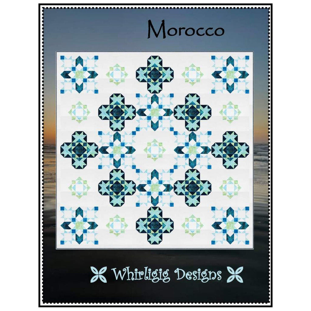 SALE Morocco Quilt PATTERN P183 by Whirligig Designs - Riley Blake Designs - INSTRUCTIONS Only - Piecing