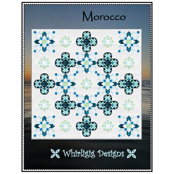 SALE Morocco Quilt PATTERN P183 by Whirligig Designs - Riley Blake Designs - INSTRUCTIONS Only - Piecing