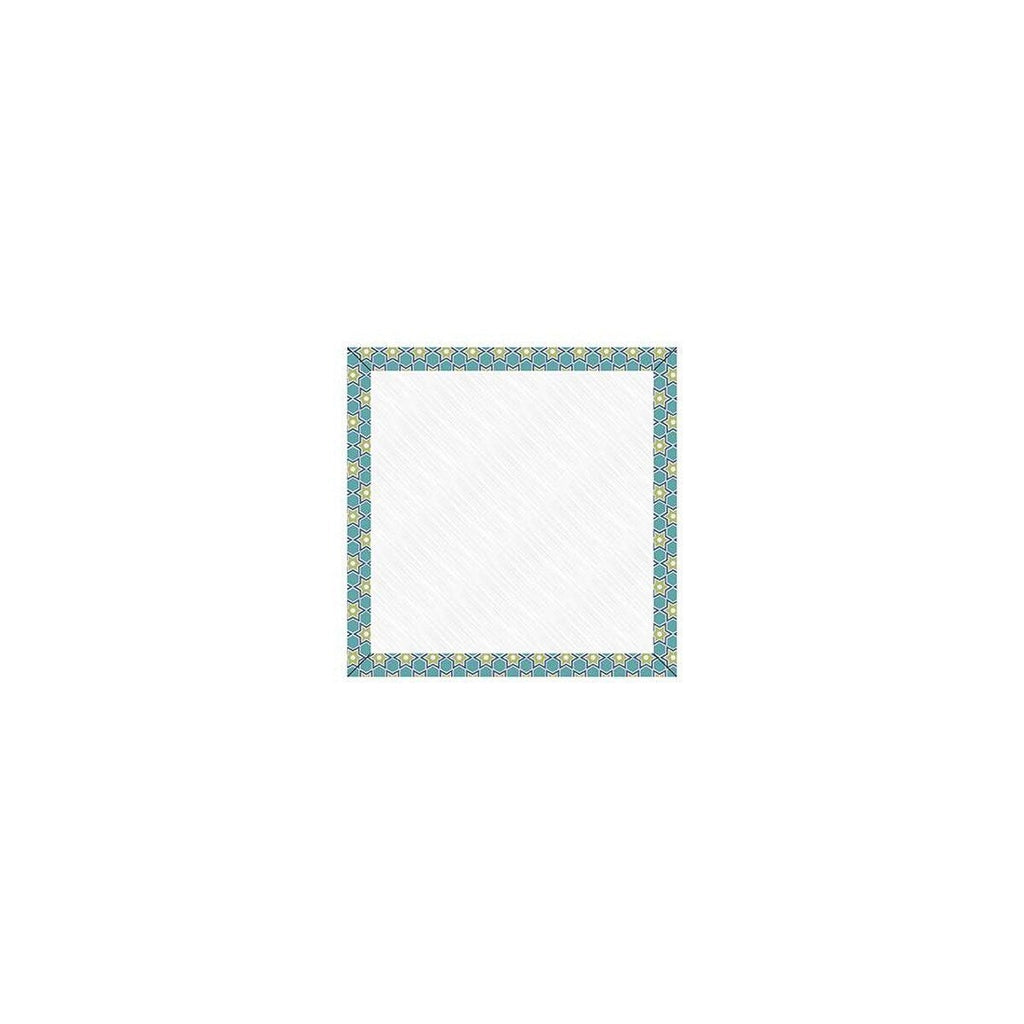 Image of the Lori Holt Home Town Holiday 7” Design Board Raindrop. Features a small design board with a blue and green border. 
Cute Little Fabric Shop
