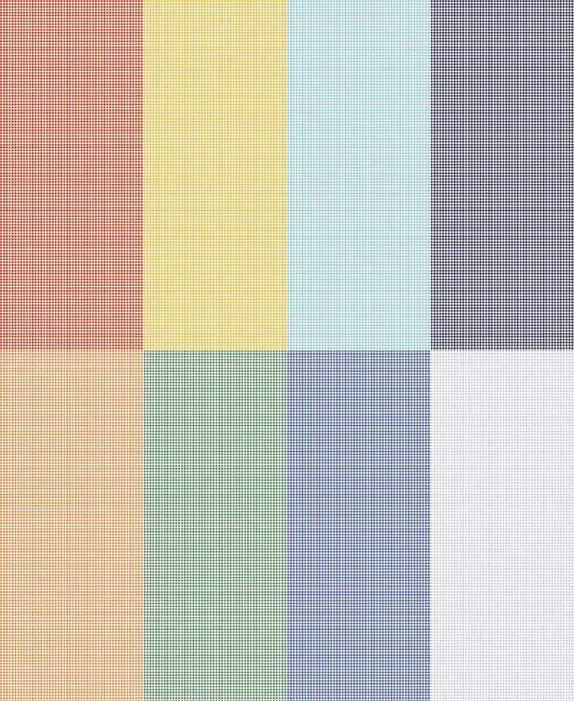 Image of the Always in Season Gingham Fat Eighth Panel Multi quilting cotton fabric by American Jane for Riley Blake Designs. Features 8 fat eighth squares. 
Cute Little Fabric Shop