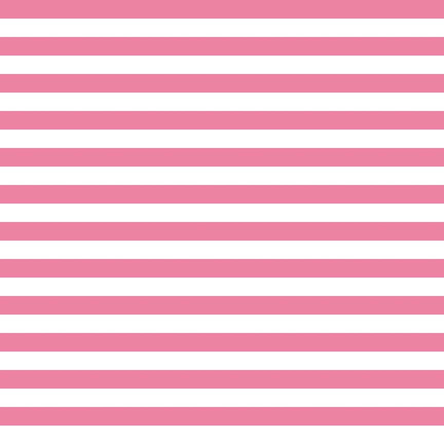 SALE KNIT Hot Pink and White 1/2" Half Inch Stripe K530 by Riley Blake Designs - Jersey KNIT Cotton Stretch Fabric