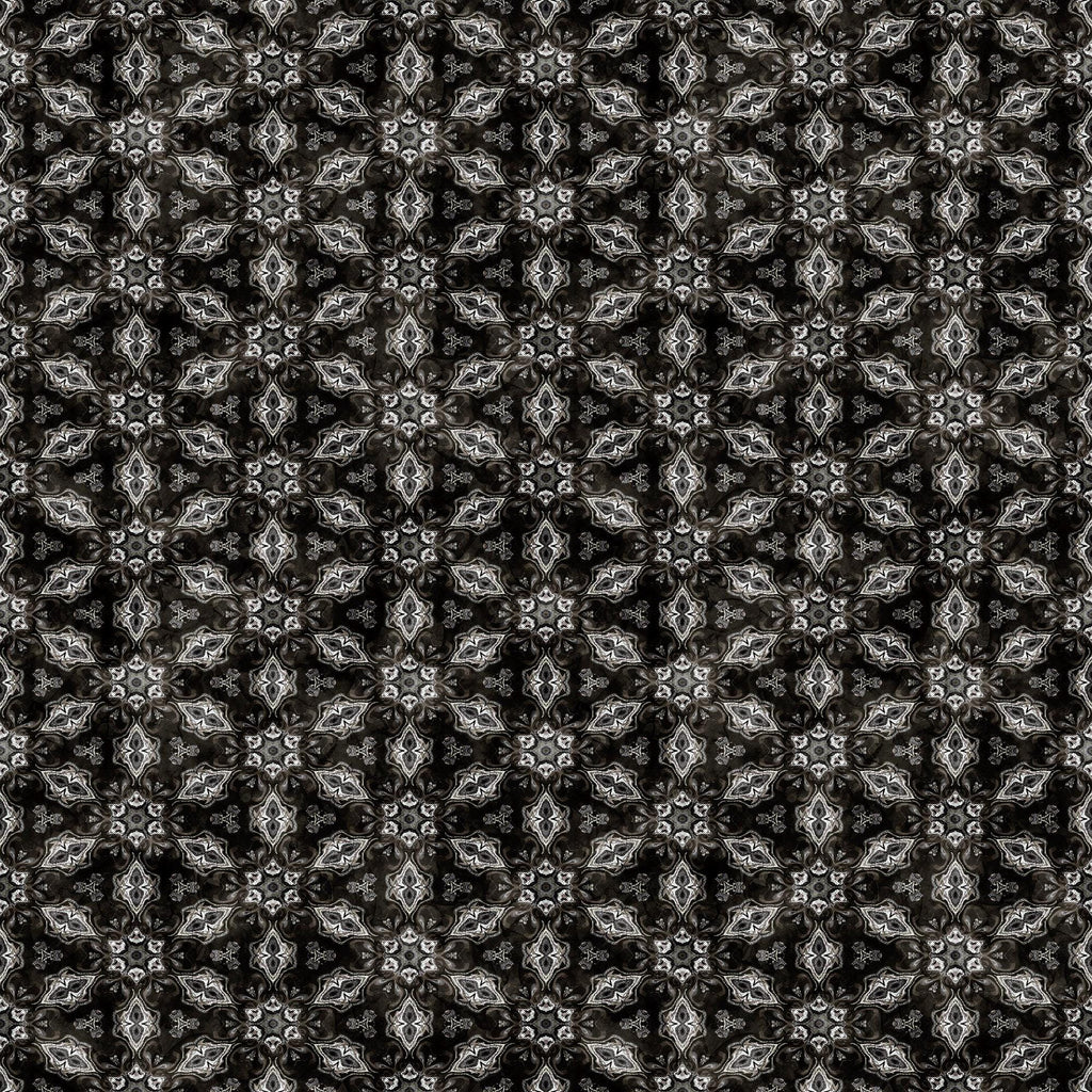 15" End of Bolt - Dragon Fyre 29932 Medallions J - by QT Fabrics - Fire Breathing Dragons Geometric - Quilting Cotton Fabric