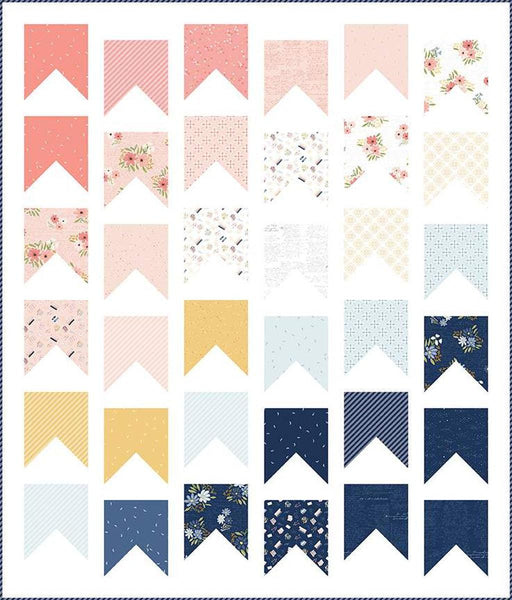 Bookmarks Quilt PATTERN P173 by Fran Gulick - Riley Blake Designs - INSTRUCTIONS Only - Precut Friendly Beginner Friendly