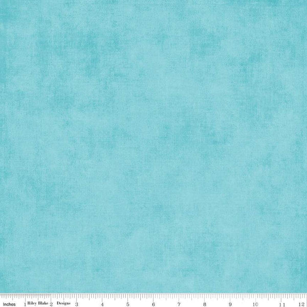 Image of the Shades Aqua quilting cotton fabric by Riley Blake Designs. Features a light blue fabric with a mottled semisold background. 
Cute Little Fabric Shop