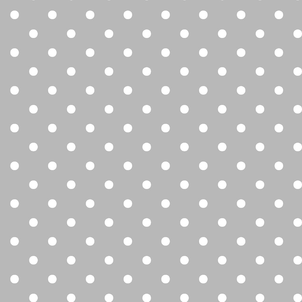 Dots and Stripes and More Mini Dot 28891 K Gray - QT Fabrics - Polka Dots Dotted - Quilting Cotton Fabric