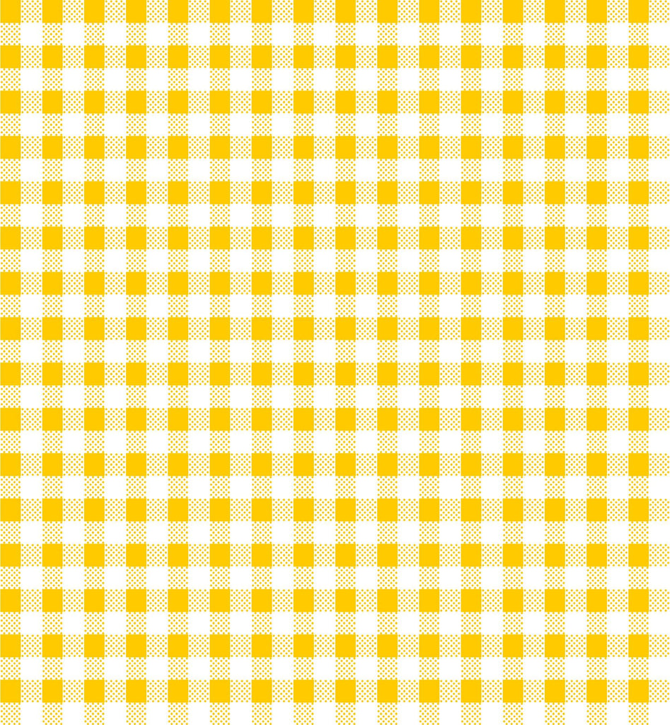 Dots and Stripes and More Brights PRINTED Mini Gingham 28895 S Yellow White - QT Fabrics - Checks Checkered - Quilting Cotton Fabric