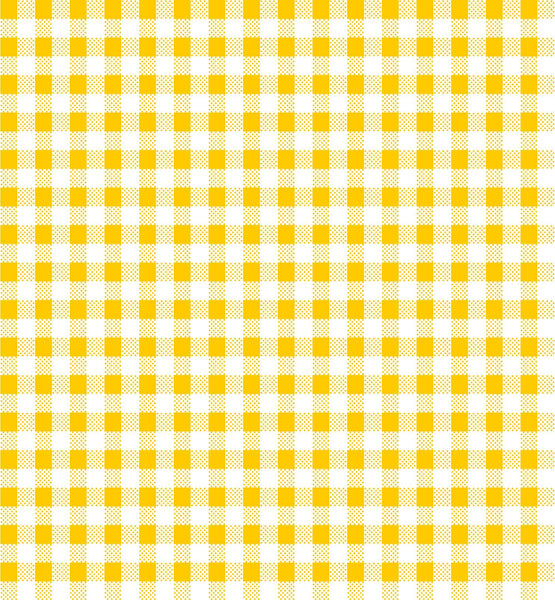 Dots and Stripes and More Brights PRINTED Mini Gingham 28895 S Yellow White - QT Fabrics - Checks Checkered - Quilting Cotton Fabric
