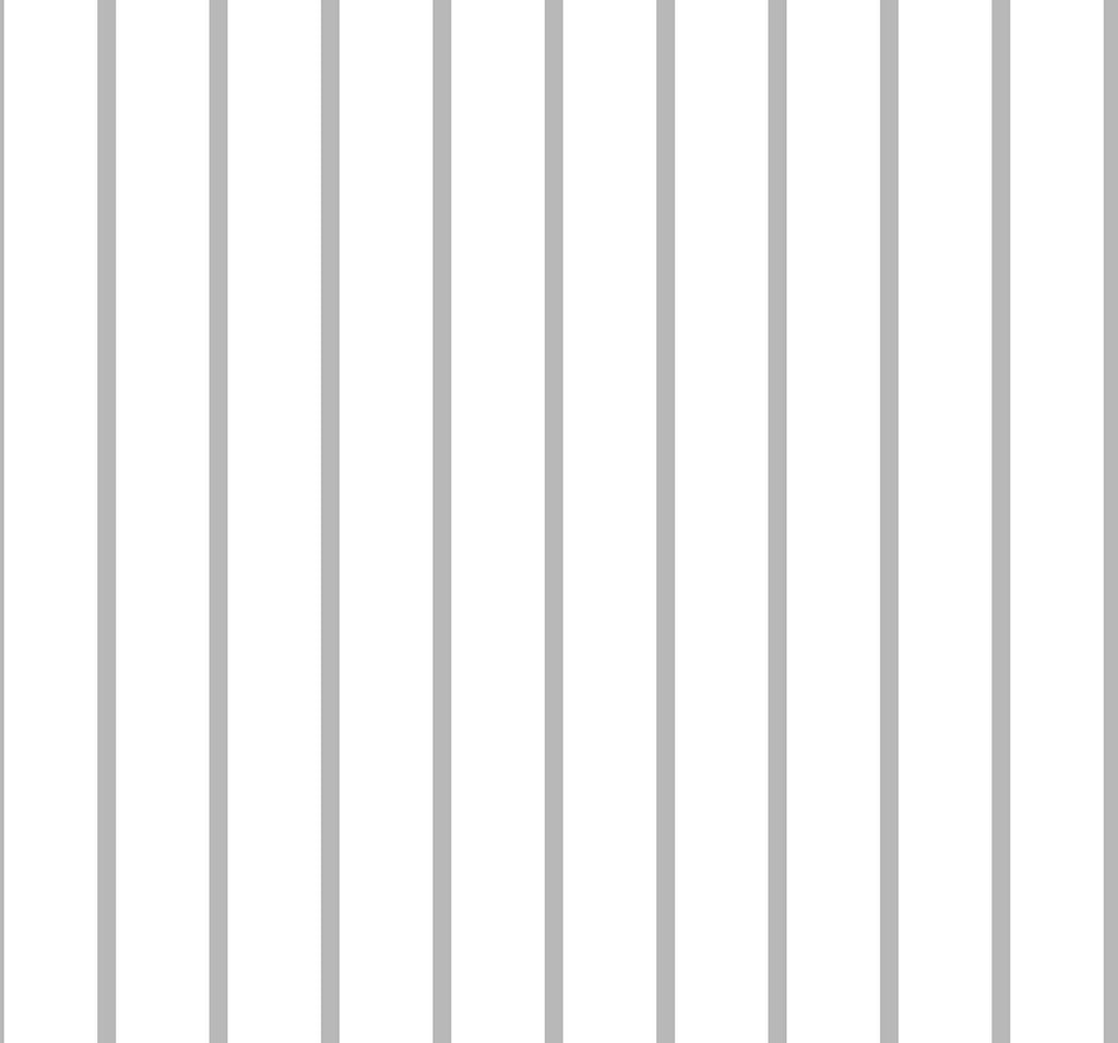 SALE Dots and Stripes and More Spaced Stripe 28897 ZK Gray White - QT Fabrics - Stripes Striped - Quilting Cotton Fabric