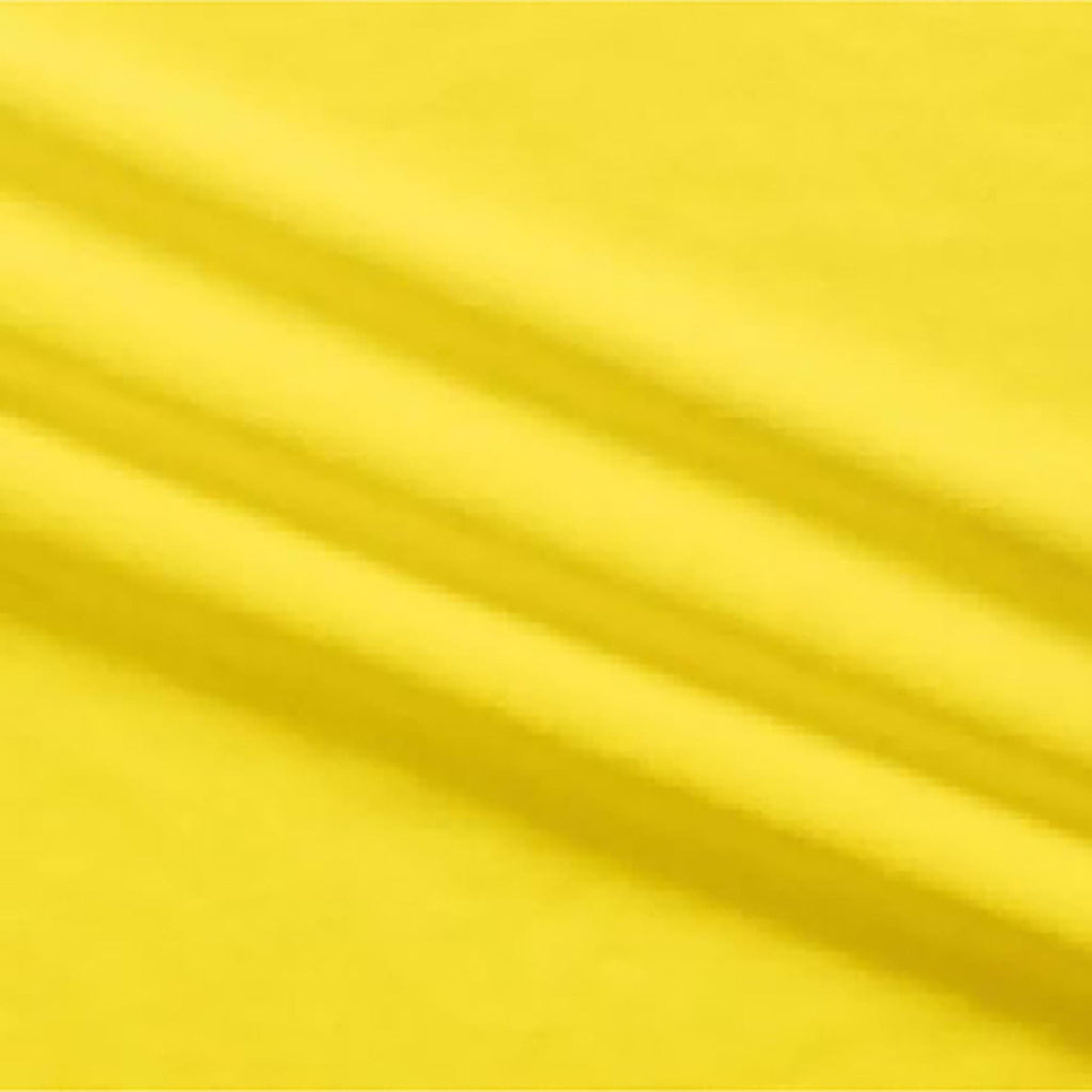 SALE Silky MINKY Solid 60" Wide Width 7580 Bright Yellow - QT Fabrics - Low Stretch Low Fluff - 100% Polyester