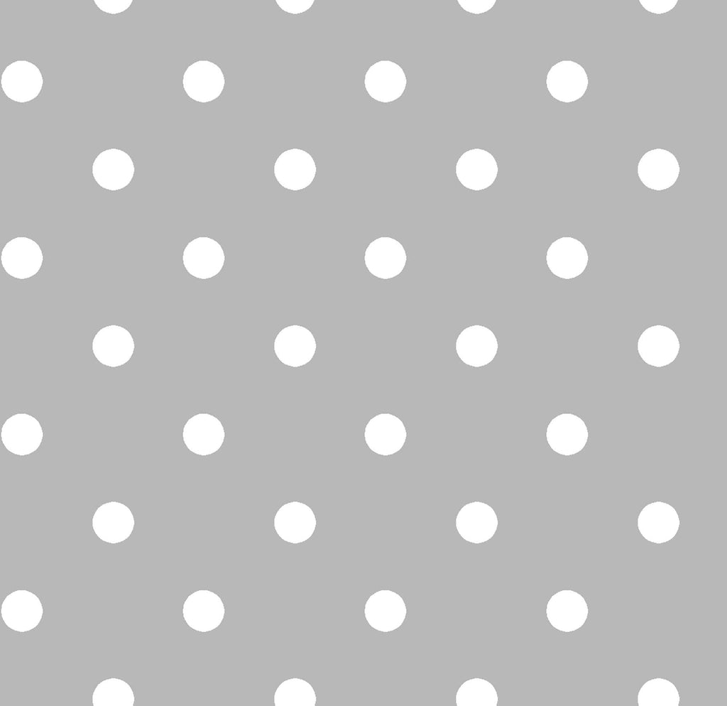 SALE Dots and Stripes and More Small Dot 28892 K Gray - QT Fabrics - Polka Dots Dotted - Quilting Cotton Fabric