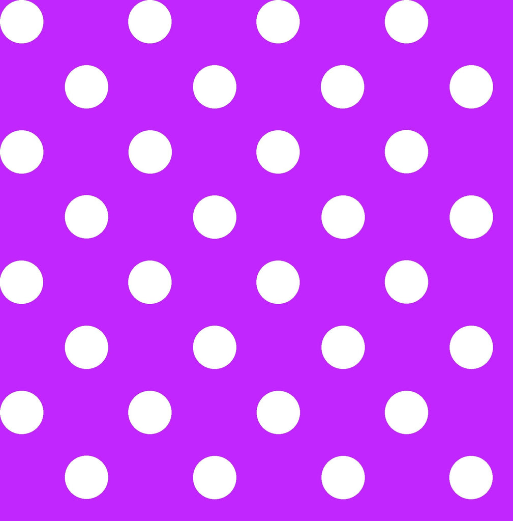 SALE Dots and Stripes and More Brights Small Dot 28892 V Purple - QT Fabrics - Polka Dots Dotted - Quilting Cotton Fabric