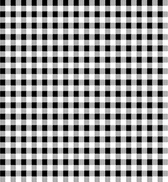 Dots and Stripes and More PRINTED Mini Gingham 28895 J Black White - QT Fabrics - Check Checks Checkered - Quilting Cotton Fabric