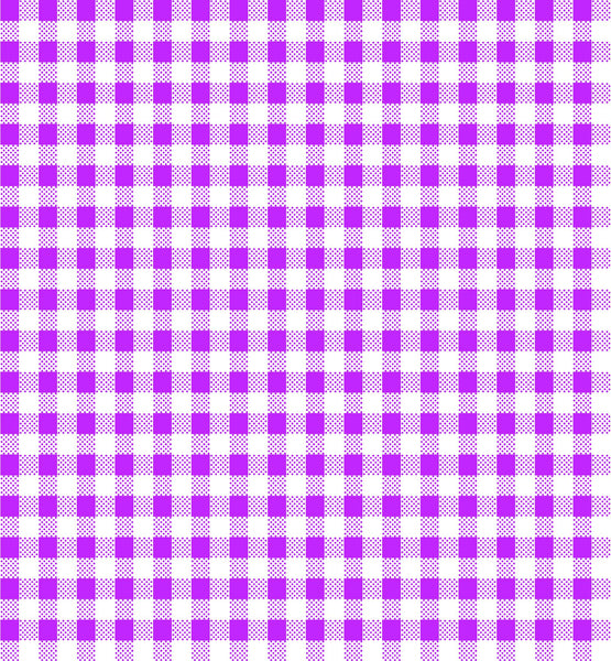 Dots and Stripes and More Brights PRINTED Mini Gingham 28895 V Purple White - QT Fabrics - Checks Checkered - Quilting Cotton Fabric