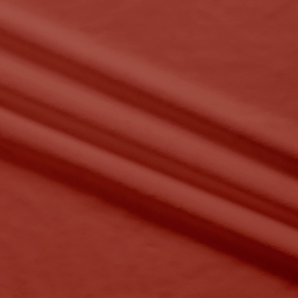 34" End of Bolt - SALE Silky MINKY Solid 60" Wide Width 7580 Rust Red - QT Fabrics - Low Stretch Low Fluff - 100% Polyester