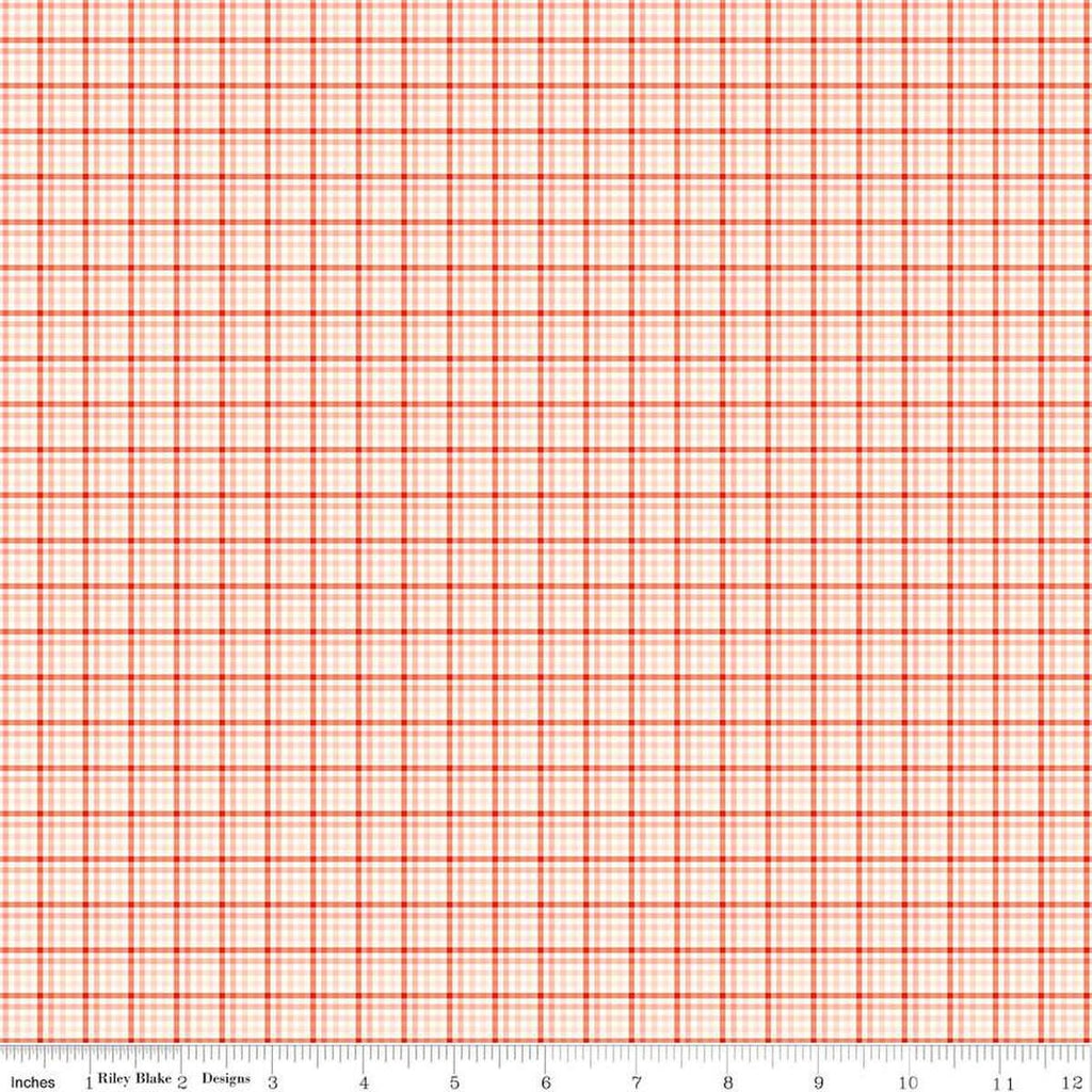 Image of the You & Me Plaid Cream quilting cotton fabric by Sandy Gervais for Riley Blake Designs. Features printed gingham on a cream background.
Cute Little Fabric Shop