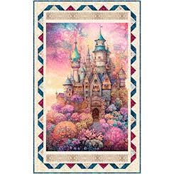 Image of the Enchanted Panel Quilt Kit by QT Fabrics. Features a castle quilt kit
Cute Little Fabric Shop