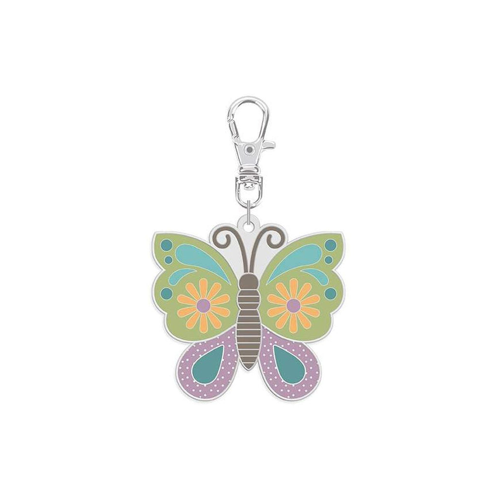 Features the Enamel Happy Charm™ Butterfly by Lori Holt for Riley Blake Designs. Features a butterfly charm. 
Cute Little Fabric Shop