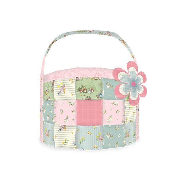 Image of the Little Red's Basket Pattern by Jennifer Long for Riley Blake Designs. Features a usable basket. 
Cute Little Fabric Shop