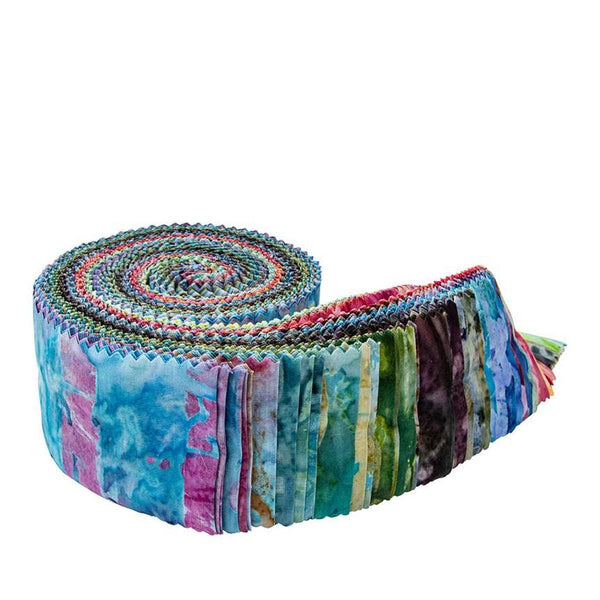 Image of the Expressions Batiks Express Yourself! Abstract Rolie Polie by Riley Blake Designs. Features quilting cotton abstract Batik fabric.
Cute Little Fabric Shop