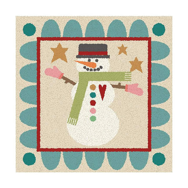 Image of the Winter Punch Needle Pattern by Lori Holt for Riley Blake Designs. Features a snowman project.
Cute Little Fabric Shop
