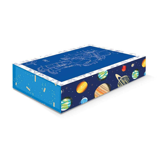 Image of the NASA Spacesuit Panel Quilt Boxed Kit by NASA for Riley Blake Designs. Features an astronaut suit. 
Cute Little Fabric Shop