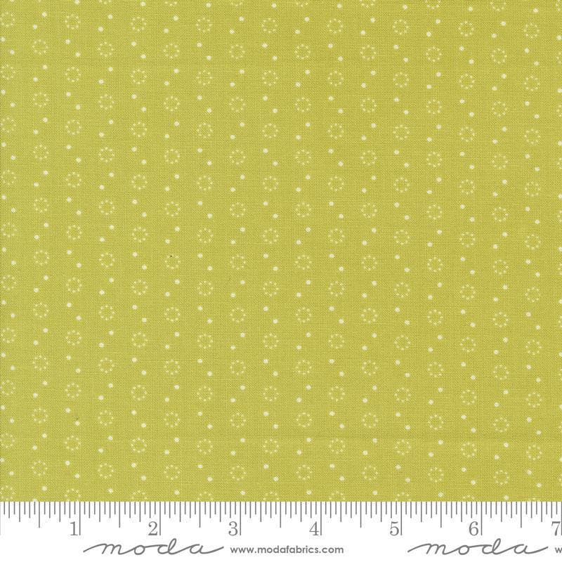 SALE Portofino Polka Dot 35397 Picholine - Moda Fabrics - Dotted Scattered Circles Dots - Quilting Cotton Fabric