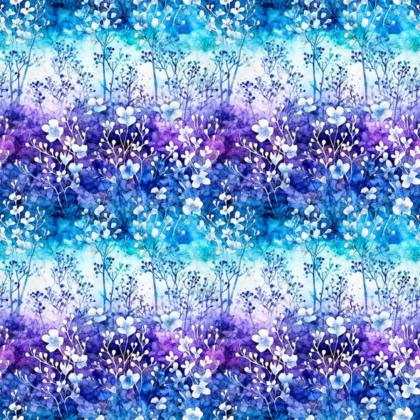 Image of the Fantasia Floral Ombre Multi quilting cotton fabric by Dan Morris for QT Fabrics. Features ombre flowers on a multi background.
Cute Little Fabric Shop