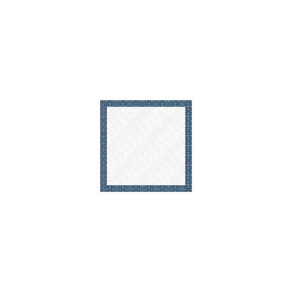 Image of the Lori Holt Bitty Design Board 7" Americana Dark Denim. Features a design board with a blue border. Cute Little Fabric Shop