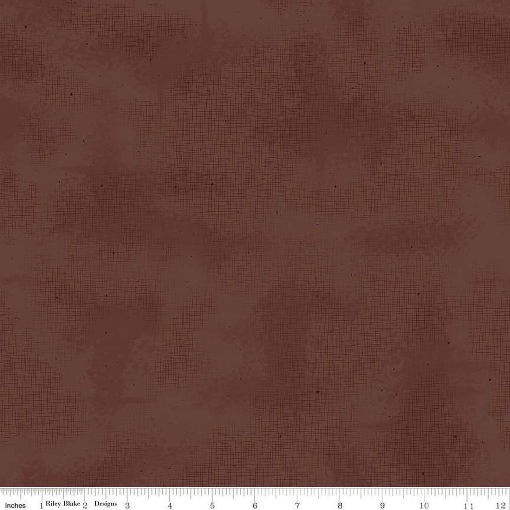 Image of the Wide Back Shabby Chocolate by Lori Holt by Riley Blake Designs. Features a shabby pattern on a blue background.
Cute Little Fabric Shop