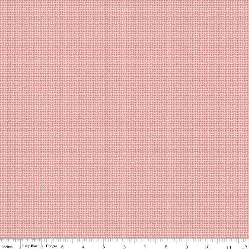 Anne of Green Gables Gingham C16127 Pink - Riley Blake Designs - PRINTED Gingham Check - Quilting Cotton Fabric - Licensed Product